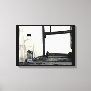 Vintage Objects Industrial Canvas Wall Art