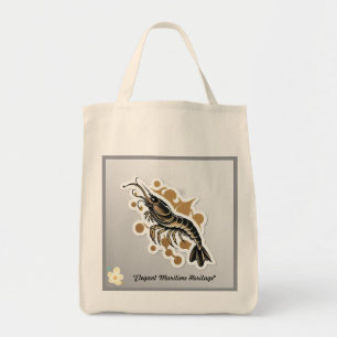 "Vintage Ocean Breeze" Tote Bag