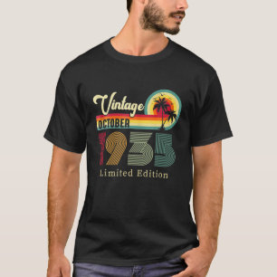 Vintage October 1935 Birthday On The Beach 87Th T-Shirt