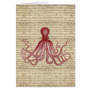 Vintage octopus