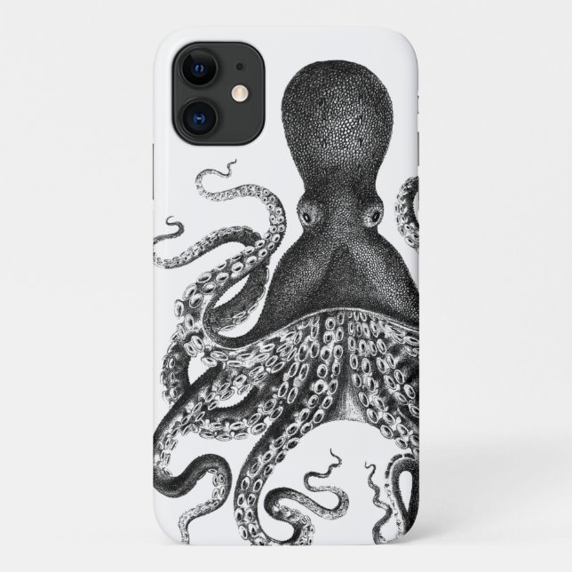 +|| Vintage Octopus ||+ Case-Mate iPhone Case (Back)