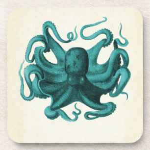 Vintage Octopus Coaster