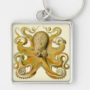Vintage Octopus Key Ring