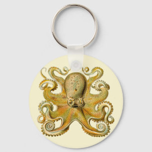 Vintage Octopus Key Ring