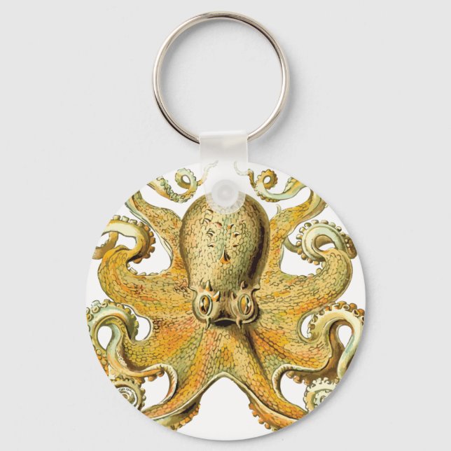 Vintage Octopus Key Ring (Front)