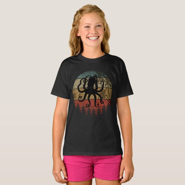 VINTAGE OCTOPUS T-Shirt (Front Full)