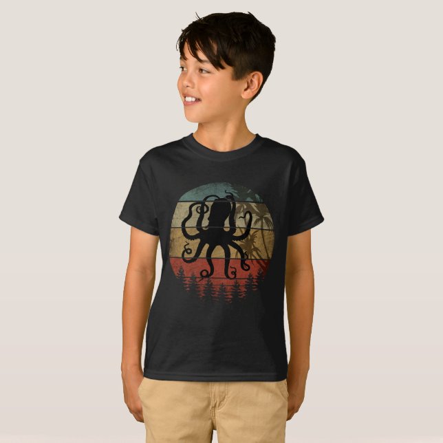 VINTAGE OCTOPUS T-Shirt (Front Full)