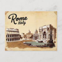 Vintage of Rome, Italy