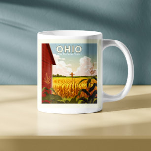 Vintage Ohio Coffee Mug
