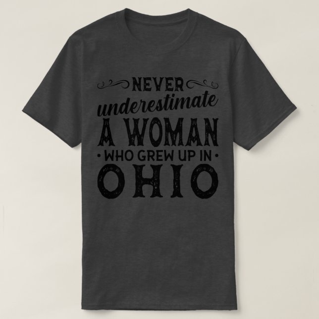Vintage Ohio Womens Apparel T-Shirt (Design Front)