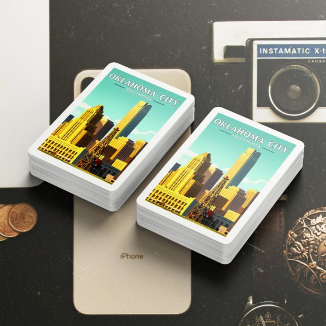 Vintage Oklahoma City Oklahoma Playing Cards (Creator Uploaded)