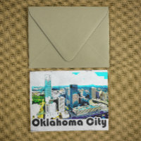 Vintage Oklahoma City Travel View