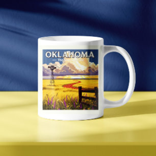 Vintage Oklahoma Coffee Mug