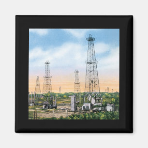 Vintage Oklahoma Magnet