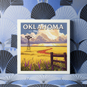  Vintage Oklahoma Tile