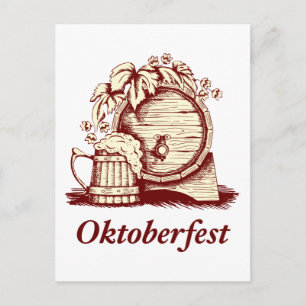 Vintage Oktoberfest Postcard