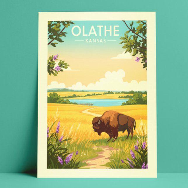 Vintage Olathe Kansas Postcard (Creator Uploaded)
