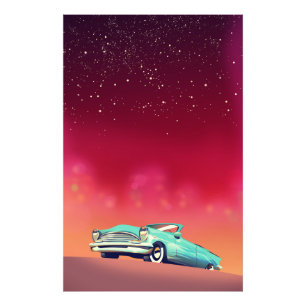 Vintage Old Car Photo Print