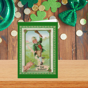 Vintage Old Dear Ireland Card