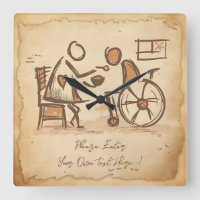 Vintage Old Fashion Caregiver, Nursing Assistant