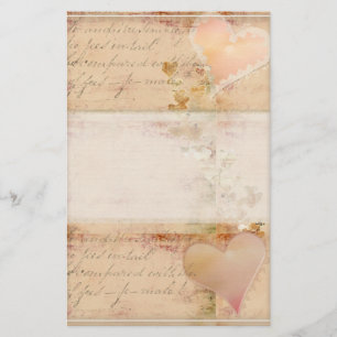 Vintage, old fashioned design stationery