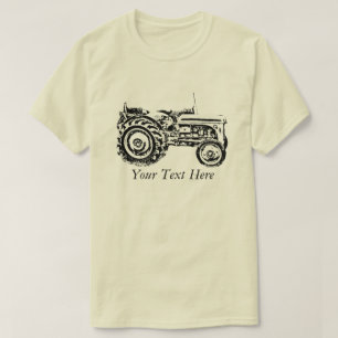 vintage old grey massey fergison tractor T-Shirt