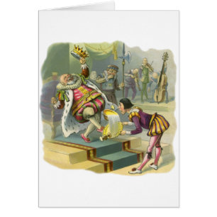 Vintage Old King Cole Nursery Rhyme Poem Song