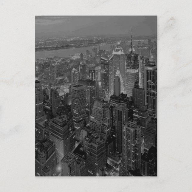 Vintage Old Style New York City Postcard (Front)