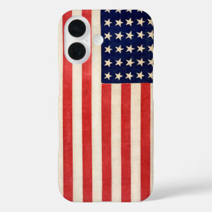 Vintage Old Thirty-Six Star American Flag iPhone 16 Case