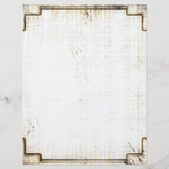 Vintage Old West Paper Stationery (Front)