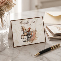 Vintage Old West Rocking Horse Baby Shower