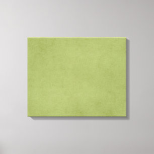 Vintage Olive Green Paper Parchment Background Canvas Print