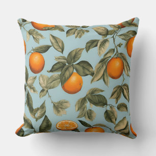 Vintage orange cushion