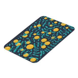 Vintage Orange Fruit Magnet