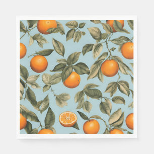 Vintage orange napkin