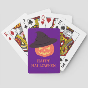 Vintage Orange Pumpkin Playing Cards – Retro Deck