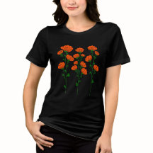 Vintage Orange Wildflower