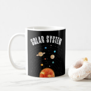 Vintage Orbits of the Planets Astronomy Lover Coffee Mug