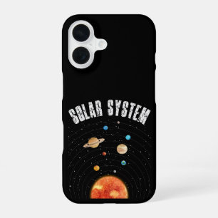 Vintage Orbits of the Planets Astronomy Lover  iPhone 16 Case