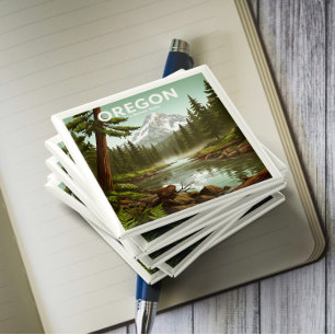 Vintage Oregon Magnet