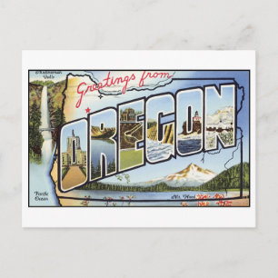 Vintage Oregon Postcard