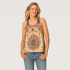 Vintage Oriental Rug Racerback Tank Top