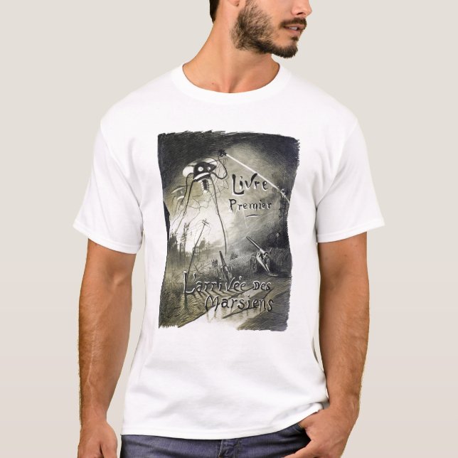 Vintage original alien invasion t-shirt (Front)