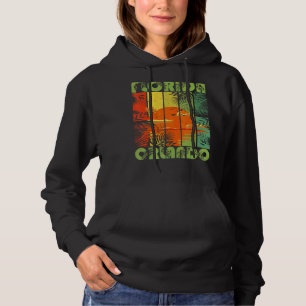 Vintage Orlando Florida Island Beach Vacation Hoodie