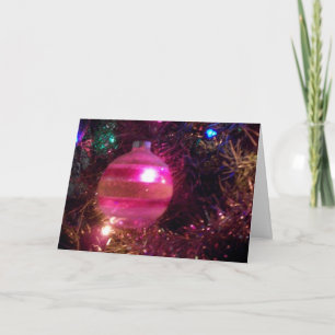 'Vintage Ornament' Holiday Card - Christmas