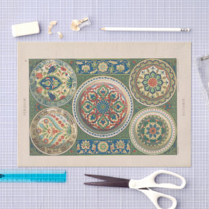 Vintage Ornamental Designs   Heinrich Dolmetsch Tissue Paper