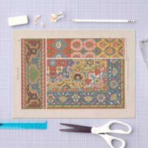 Vintage Ornamental Designs   Heinrich Dolmetsch Tissue Paper