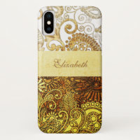 Vintage Ornamental Floral