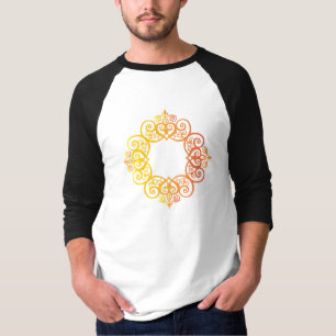 Vintage Ornamental Frame Elegant Decorative Border T-Shirt