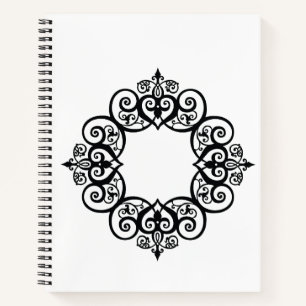 Vintage Ornamental Frame Notebook
